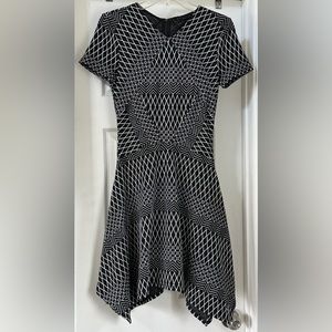 BCBGMaxAzria Arsley Asymmetrical Jacquard
Dress